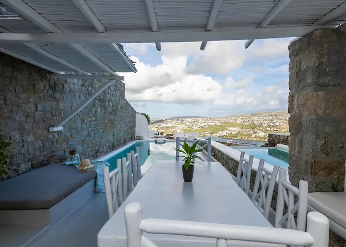 Tommaso Mykonos-iconic Pool & Sea View Villa Mykonos Town