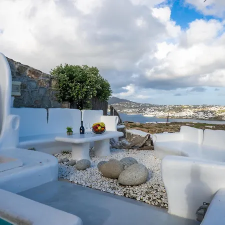 Tommaso Mykonos-iconic Pool & Sea View Vila Mykonos Town